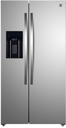 Kenmore 36 Side-by-Side Refrigerator with Freezer - Accela Chill, Water & Ice Dispenser, Adjustable Glass Shelves, ENERGY STAR Certified, 20 cu. ft. Capacity - Fingerprint Resistant Stainless Steel