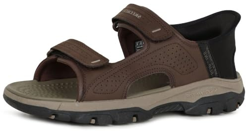 Skechers - SKECHERS TRESMEN REECE, Sandalias deportivas Hombres, Chocolate,