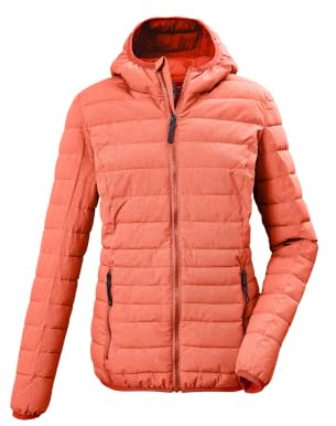 G.I.G.A. DX Donna Giacca trapuntata/funzionale in piuma d'oca con cappuccio GW 49 WMN QLTD JCKT, apricot, 42, 43684-000