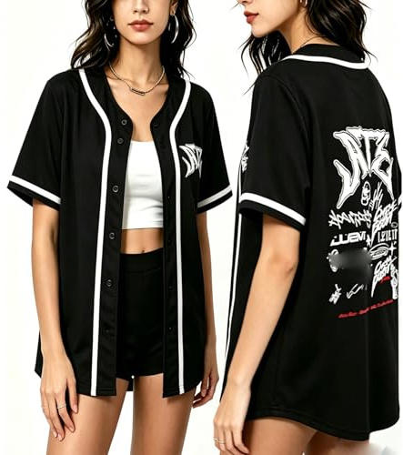 Outofgas SKZ Shirt New Album ATE Baseball Jersey Felix Hyunjin Bangchan LeeKnow Minho Jisung Support Tee for Women