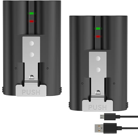 FLSTOR Batteria di ricambio per Ring Video Doorbell 2 3 3+ 4, 6040 mAh Stick Up Camera 2 3 Spotlight Cam/Proiettore Solare/Spioncino Batteria ricaricabile agli ioni di litio V4, 1 confezione