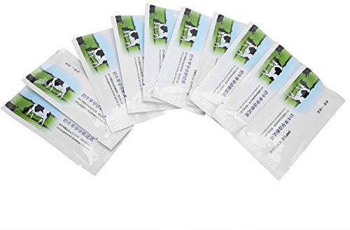 Socobeta Papier de Test de Grossesse de Vache, 10 Pièces Outil de Détection Précoce Jetable pour Bétail avec Haute Précision pour les Tests de Grossesse Animale