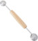 Dexam Faringdon Collection Carded Double Melon Baller, Brown, 26cm
