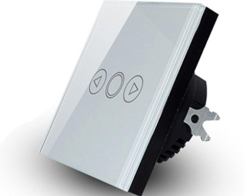 Touch Dimmer Schalter EU Standard Licht Dimmer Schalter mit LED-Anzeige Touch Dimmer Wandschalter Crystal Light Dimmer Schalter