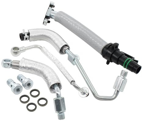 Oil Pipe Turbocharger Oil Return Pipe Turbo Oil Hose Coolant Pipe Line for Corsa D Corsa E Astra J Caravan Astra J GTC Insignia A Sports Tourer Meriva B Mokka X Zafira C Tourer Adam Cascada 1.4