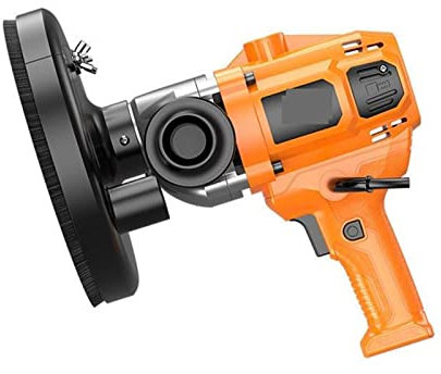 Lijadora de Pared, Amoladora de hormigón de alta potencia Juntas de empalme de pisos de pared Amoladora de bloques de cemento Máquina pulidora eléctrica multifunción,Recolección Eficiente de Polvo