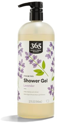 365 by Whole Foods Market, Foaming Shower Gel, Lavender, 32 Fl Oz