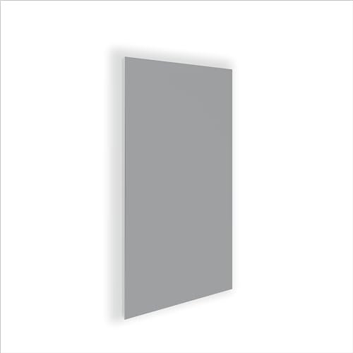 Stop Sound Pannello Acustico Fonoassorbente, pannelli fonoassorbenti alte prestazioni 180x80x5 cm Certificati Made in Italy (Grigio)
