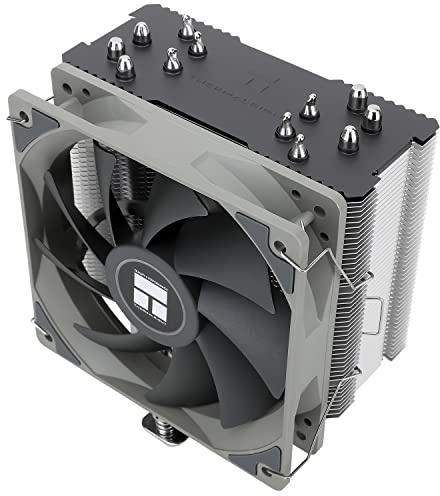 Thermalright BA120 Raffreddatore ad aria per CPU, 6 tubi di calore, TL-C12C PWM Raffreddatore per CPU a ventola silenziosa con cuscinetto S-FDB, per AMD AM4/AM5/Intel LGA 1700/1150/1151/1200