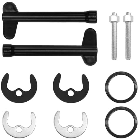 10 PCS Monobloc Tap Fixing Kit, Tap Washer Horseshoe Fastening Tool Accessories, Single Hole Faucet Bolt Fixing Fitting Kit for Bathroom Kitchen Basin Sink Faucet