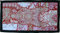 GURU SHOP Orientalischer Tischläufer, Wandbehang, Einzelstück 85x45 cm - Motiv 11, Violett, Baumwolle, Wandtaschen & Wandbehänge