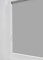 Tom'Shop® Verdunkelungsrollo Klemmfix ohne Bohren[Grau, 130cm x 150cm] Seitenzugrollo Thermorollo Klemmrollo mit Klemmträger Fensterrollo Super Blackout Rollo