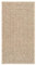 vidaXL Teppich, Teppich für Wohnzimmer Garten Balkon Terrasse, Bodenmatte Läufer Rechteckig, Balkonteppich Terrassenteppich, 60x110cm Jute-Optik Indoor Outdoor