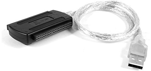 Joselin PC USB 2.0 a IDE 40 Adaptador de Cable para 2.5 3.5 Disco Duro