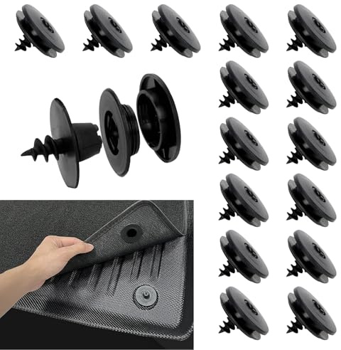 15 Clip Per Tappetino Per Auto, Clip Di Supporto Per Tappeti,3 In 1, Universali Per Tappetino, Plastica Per Il Fissaggio Di Tappetini, Tappeto Morsetto Fisso, Auto Tappetino Fermo