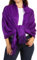 Sakkas 70 x 28 Paisley Selbst Design-Schal/Wrap/Stola - DarkPurple