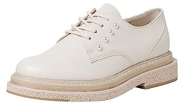 MARCO TOZZI Damen Oxford, Blockabsatz, weiches FEEL ME Fußbett, ideal für Business und Freizeit