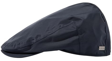 Comhats Gorra plana impermeable para hombre para días lluviosos en el Reino Unido - Gorra de pico estilo Newsboy Baker Boy de diseñador para golf, pesca, tiro, caminatas y caza, M-L