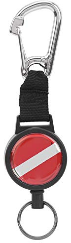 POENVFPO Lanière de Plongée, Fil d'acier Inoxydable Rétractable, Accessoire de Lanière Anti-Perte