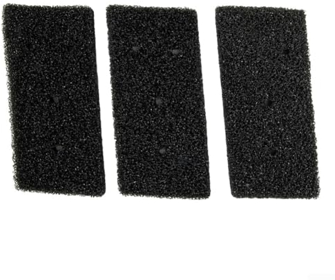 3 x 4-Loch-Schwammfilter für Wäschetrockner, HX-Filter, Trocknerfilter für Bauknecht Privileg 481010716911 Kondensator Trockner Schwammfilter