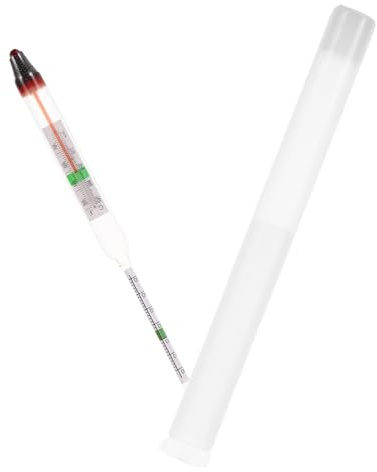 Toddmomy Densimètre Pour Aquarium Hydromètre De Salinité Aquatique Kit De Test Eau De Mer Mesureur De Densité Hydromètre Verre