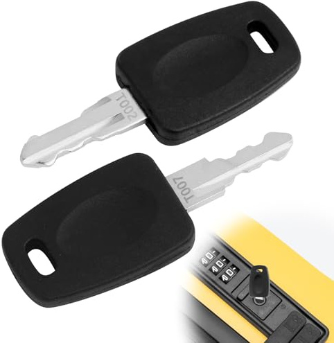 Lot de 2 clés TSA 007, TSA002, Cadenas Tsa Valise Avion TSA 007 002 Clé à Bagage, Multifonctionnelles pour Bagages, Valises, Mots de Passe, Clé de Serrure Douanière