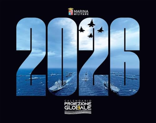 Marina Militare. Proiezione globale. Calendario 2026 da parete