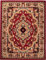 Carpeto Klassischer Orientteppich & Perserteppich mit Orientalisch Muster Kurzflor in Rot/TOP Preis - ÖKO TEX (200 x 300 cm)