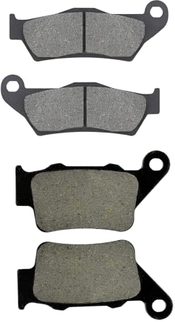 AHL 2 Paar Bremsbeläge kit für LC4 E 640 Enduro Supermoto 2000-2004 / LC 640 Aventure All models 2000-2005