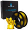 yourDroid PLA Filament Transparent Gelb 1.75mm 1kg 3D-Drucker