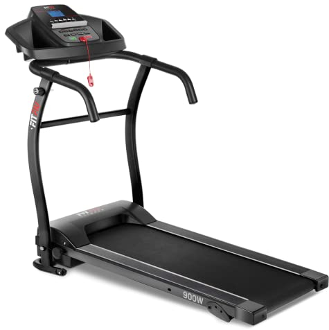 FITFIU Fitness MC-90 - Tapis Roulant Pieghevole, con Inclinazione, Display LCD Multifunzione, Connettività App (Zwift, Fitime, Kinomapp), Peso Massimo. 100 kg, Tapis Roulant per Casa/Ufficio