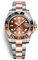 Pagani Design GMT Montre Homme Automatique Mécanique Verre Saphir Synthétique Acier Inoxydable 100M Étanche Montre-Bracelet pour Homme 40MM(3 Rose Gold)