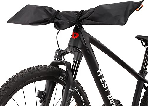 AONELAS Bike Handlebar Protector Cover Waterproof Dustproof Road Bicycle Maintenance Cover Outdoor Bike Riding Handlebar Protective Cover Cycling Equipment