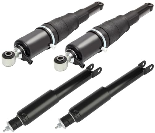 SCITOO Front and Rear Air Suspension Shocks Struts Compatible with Cadillac