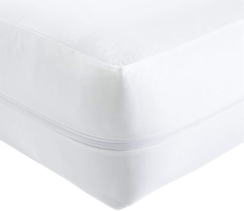 Anti Bed Bug Mattress Protector – 100% Waterproof & Breathable Cover with 3-Sided Zipper | Bed Bug & Dust Mite Proof | Total Encasement, Fits Single, Double, King, Super King | 30cm Deep (Single)