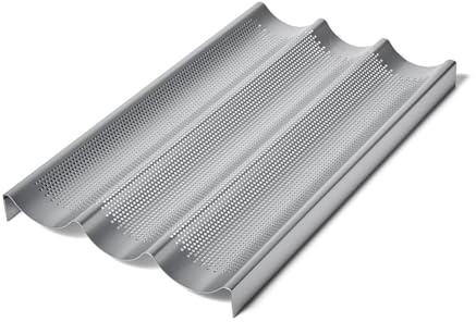 Sur La Table Signature Baguette Pan, Gray
