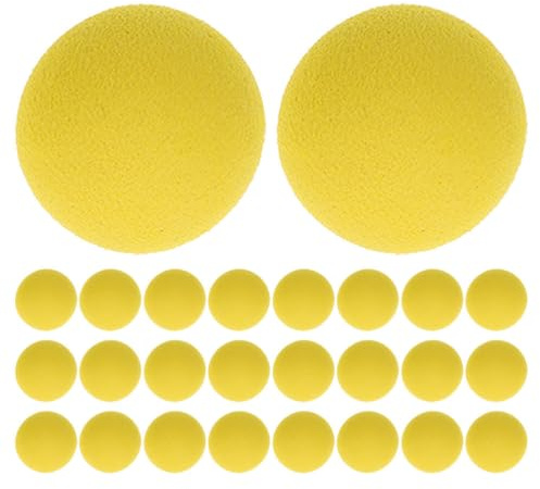 Didiseaon Soft Foam Balls: 48pcs Small Foam Balls Versatile Replacement Props for Indoor and Outdoor Games Parties and Gatherings