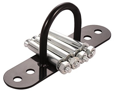 KYLIN SPORT Cuerda de Batalla para Montaje en Pared/Techo, Gancho para Correas de suspensión, Anillos de Gimnasia Crossfit, Sistemas de Entrenamiento de Fuerza de Peso Corporal, hamacas de Columpios