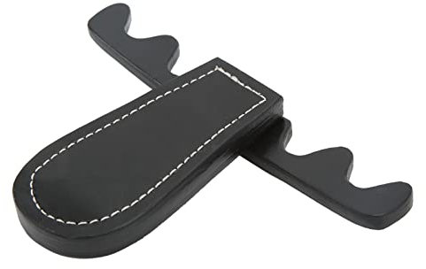 Billard-Queue-Halter, Tragbares 4-Club-Billard-Queue-Brückenkopf-Billardtisch-Zubehör, Faltbares Rack aus Aluminiumlegierung und Leder