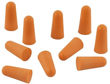 wolfcraft 300 Einweggehörschutzstöpsel - 4965000 - Gehörschutz aus Schaumstoff für hohe Lärmbelastung