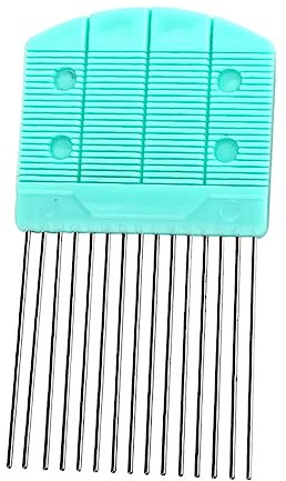 Angoily Portable Large with Elastic Quilling High Comb Paper Tool Teeth, Plastic Paper-Rolling Knitting Machine for and Craft DIY Projects
