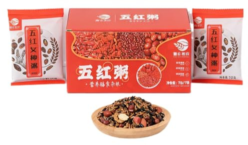 Bouillie De Céréales Mélangées 525 G, 7 Sachets Individuels, 5 Ingrédients Naturels, Cuisson Facile (cuisinière/cuiseur À Riz), Petit-déjeuner/dîner/collation Sain