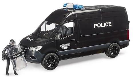 Bruder 02685 - MB Sprinter Police Special Forces mit bworld Figur