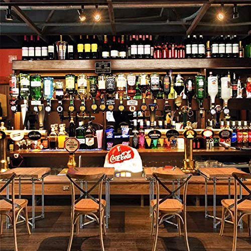 Pictur Papel Tapiz, personalización, Tela de Seda Restaurante Club KTV Bar decoración 3D Botella de Vino Foto, Mural, Papel Tapiz Retro Europeo,