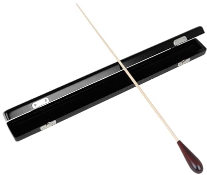 Taktstock für Musikleiter, Ahornholzgriff, Konzertleiter, Taktstock für Chor, Konzert, Glasfaser, Musikleiter, Taktstock aus Ahornholz