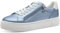 Tamaris Schnürer Damen Vegan Sportlich blau,EU 37