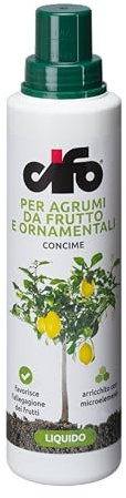 Concime Liquido per Agrumi e Fruttiferi, Nutriente Completo per Piante da Frutto e Ornamentali