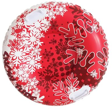 Tubes de Neige pour Adultes - Luge Gonflable Résistante avec Poignées | Jouets Hiver Extérieur pour Activités Aventure Pêche Plage Parcs Luge Ski Patinoire Jardin,Glissade Détente Secours