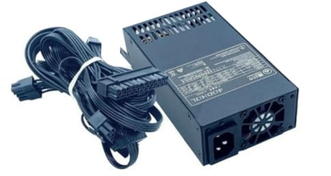 IJSDNVJNDX 400W PSU ATX Full Modular Power Supply FLEX Modulärt Nätaggregat Låg Ljudnivå för Små 1U (Flex ITX) Datorchassin