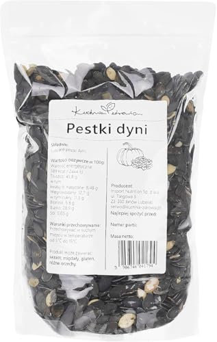 Graines De Courge Décortiquées 500g – Naturelles Et Croquantes – Pour Salades, Muesli Ou Snack – Source De Protéines Et Magnésium | Kuchnia Zdrowia